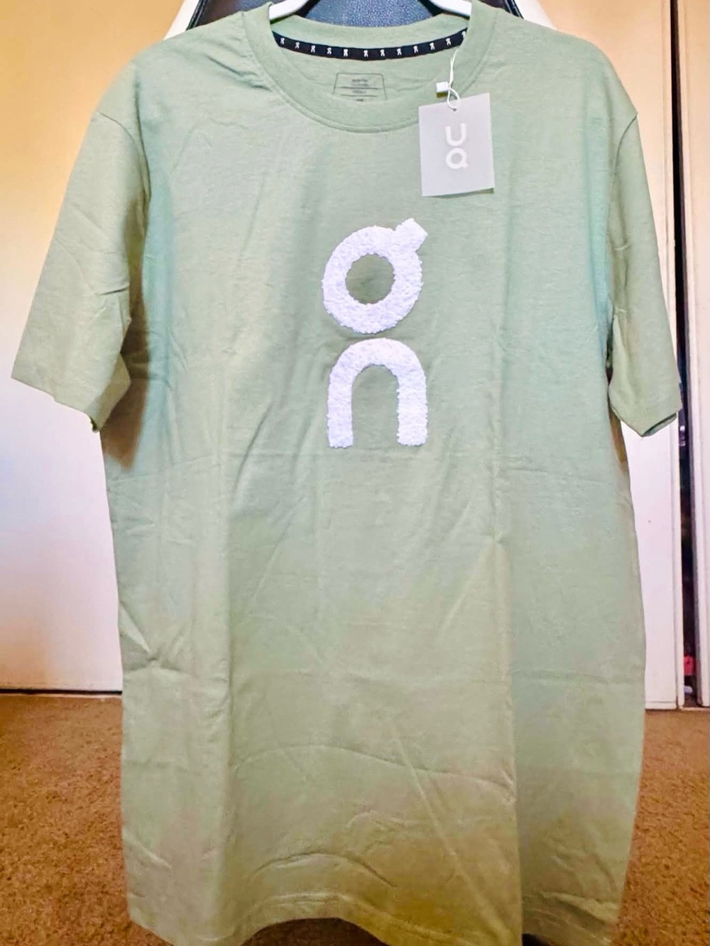 On Women’s Sage Green Logo Tee